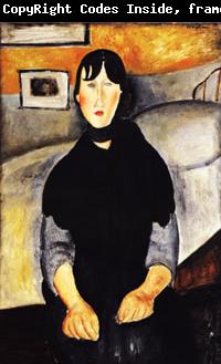 Amedeo Modigliani Young Woman of the People
